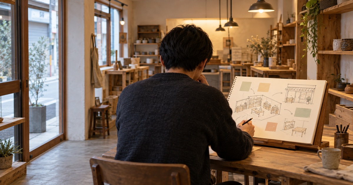 事業構想の書き方｜2026年版の手順と失敗例のイメージ写真